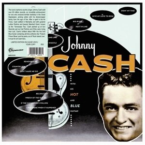 Johnny Cash - With His Hot And Blue Guitar (2023 Reissue, Transparent Vinyl, LP)