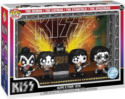 Alive II 1978 - Kiss (03) - POP Rock - POP Moment - Deluxe - 18 cm