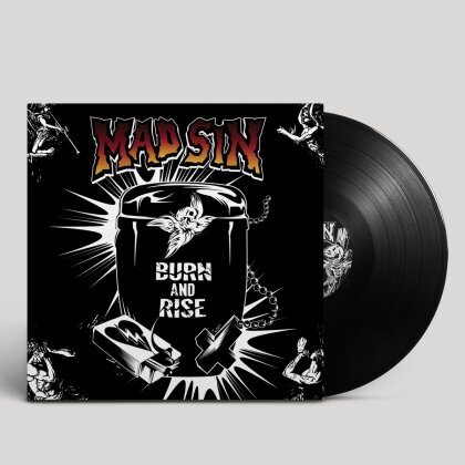 Mad Sin - Burn And Rise (2023 Reissue, Svart Records, LP)