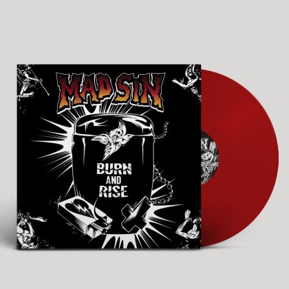Mad Sin - Burn And Rise (2023 Reissue, Svart Records, Red Vinyl, LP)