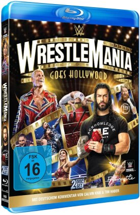 Wrestlemania goes Hollywood - WWE: Wrestlemania 39 (2 Blu-rays)