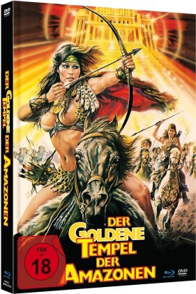Der goldene Tempel der Amazonen (1986) (Edizione Limitata, Mediabook, Uncut, Blu-ray + DVD)