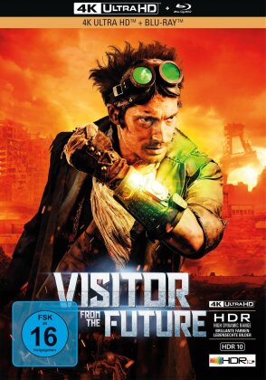 Visitor from the Future (2022) (Limited Edition, Mediabook, 4K Ultra HD + Blu-ray)