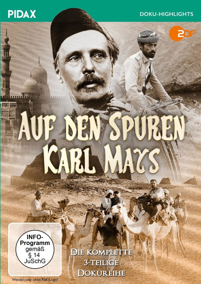 Auf den Spuren Karl Mays - Die komplette 3-teilige Dokureihe (1992) (Pidax Doku-Highlight, 3 DVDs)