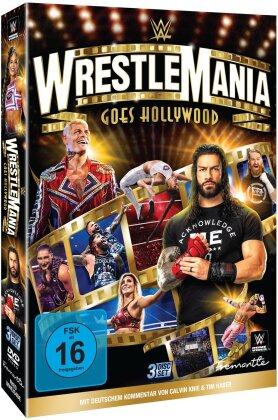 Wrestlemania goes Hollywood - WWE: Wrestlemania 39 (3 DVDs)