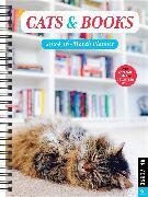 Cats & Books 2024 16-month Planner Calendar