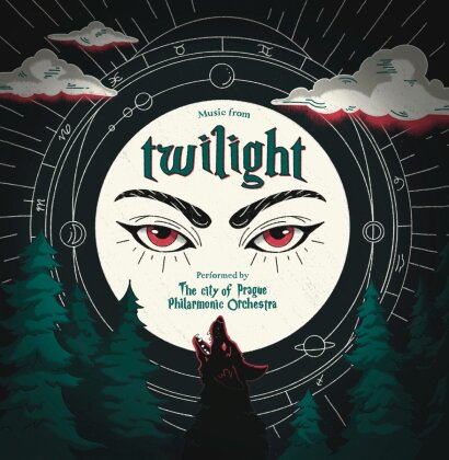 The City Of Prague Philharmonic Orchestra - Twilight - Soundtrack (2023 Reissue, Diggers Factory, Red Vinyl, LP)
