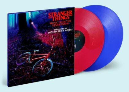 London Music Works - Stranger Things - Music From The Upside Down - Soundtrack (Blue Red Vinyl, 2 LPs)
