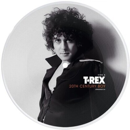 T. Rex (Tyrannosaurus Rex) - 20Th Century Boy (2023 Reissue, Demon Records, 50th Anniversary Edition, Picture Disc, 7" Single)