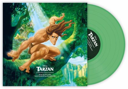 Phil Collins - Tarzan - OST (2023 Reissue, Walt Disney Records, Transparent Green Vinyl, LP)
