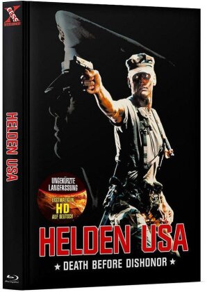 Helden USA - Death Before Dishonor (1987) (Cover B, Édition Limitée, Mediabook, Blu-ray + DVD)