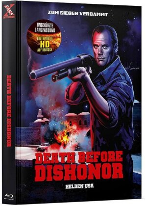 Death Before Dishonor - Helden USA (1987) (Cover D, Edizione Limitata, Mediabook, Blu-ray + DVD)