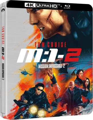 M:I-2 - Mission: Impossible 2 (2000) (Limited Edition, Steelbook, 4K Ultra HD + Blu-ray)