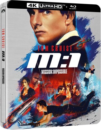 M:I - Mission: Impossible (1996) (Edizione Limitata, Steelbook, 4K Ultra HD + Blu-ray)
