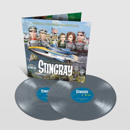 Barry Gray - Stingray - OST (Silver Colored Vinyl, 2 LPs)