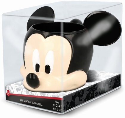Stor Young Adult - Disney - Mug 3D en Dolomite en Boîte Cadeau - Tête de Mickey Mouse - 355 ML