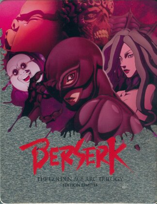 Berserk - The Golden Age Arc Trilogy (Édition Limitée, Steelbook, 3 Blu-ray)