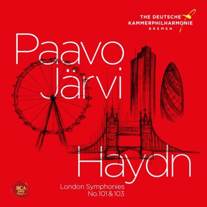 Joseph Haydn (1732-1809), Paavo Järvi & Deutsche Kammerphilharmonie Bremen - London Symphonies Vol.1 Symphonies No. 101 "the Clock" & No. 103 "drum Roll"