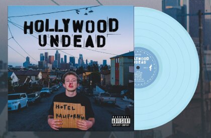 Hollywood Undead - Hotel Kalifornia (Indie Exclusive, Etched D-Side, Limited Edition, Baby Blue Vinyl, 2 LPs)