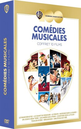 Comédies Musicales - Coffret 10 Films (100 ans Warner Bros., 10 DVDs)