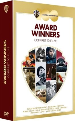 Award Winners - Coffret 10 Films (100 ans Warner Bros., 10 DVDs)