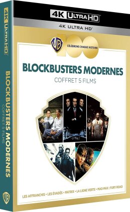 Blockbusters Modernes - Les Affranchis / Les Évadés / Matrix / La ligne verte / Mad Max : Fury Road (5 4K Ultra HDs)