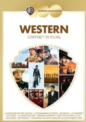 Western - Coffret 10 Films (100 ans Warner Bros., 10 DVDs)