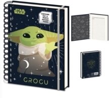 The Mandalorian - Star Wars: The Mandalorian Grogu A5 Wired Notebook