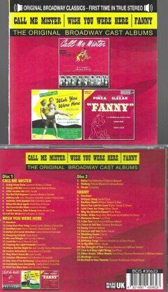 Call Me Mister Wish You Were Here / Fanny - OCR (2 CDs)