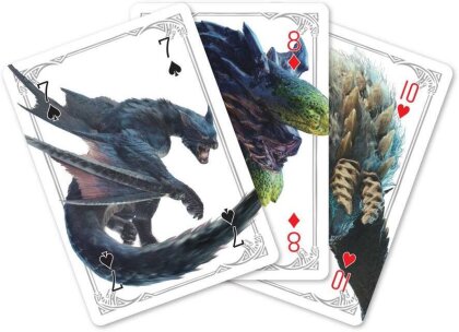 Monster Hunter World - Iceborne Spielkarten Characters