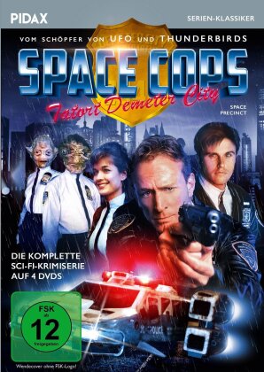 Space Cops - Tatort Demeter City - Die komplette Serie (Pidax Serien-Klassiker, 4 DVDs)