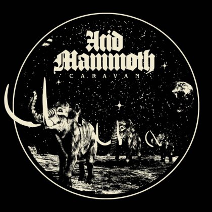Acid Mammoth - Caravan (2023 Reissue, Black/Neon Green Vinyl, LP)