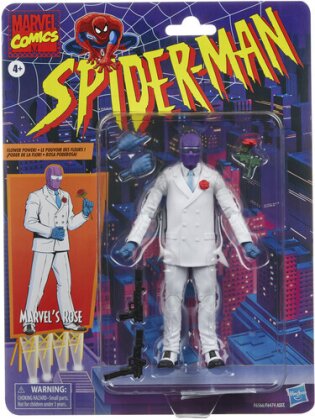 Figurine - Rose - Spiderman - 15 cm