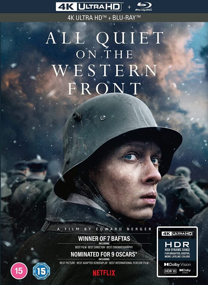 All Quiet on the Western Front (2022) (Limited Collector's Edition, Mediabook, 4K Ultra HD + Blu-ray)