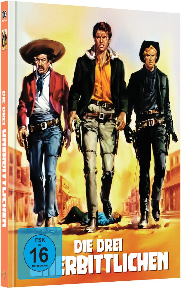 Die drei Unerbittlichen (1963) (Cover C, Limited Edition, Mediabook, Blu-ray + DVD)
