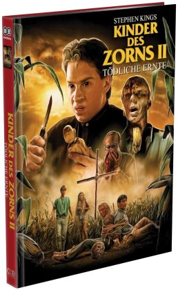 Kinder des Zorns 2 - Tödliche Ernte (1992) (Cover A, Limited Edition, Mediabook, Uncut, Blu-ray + DVD)