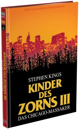Kinder des Zorns 3 - Das Chicago-Massaker (1995) (Cover C, Édition Limitée, Mediabook, Unrated, Blu-ray + DVD)