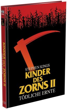 Kinder des Zorns 2 - Tödliche Ernte (1992) (Cover B, Limited Edition, Mediabook, Uncut, Blu-ray + DVD)