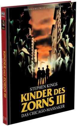 Kinder des Zorns 3 - Das Chicago-Massaker (1995) (Cover B, Limited Edition, Mediabook, Unrated, Blu-ray + DVD)