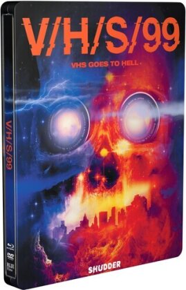 V/H/S/99 (2022) (Edizione Limitata, Steelbook, Blu-ray + DVD)