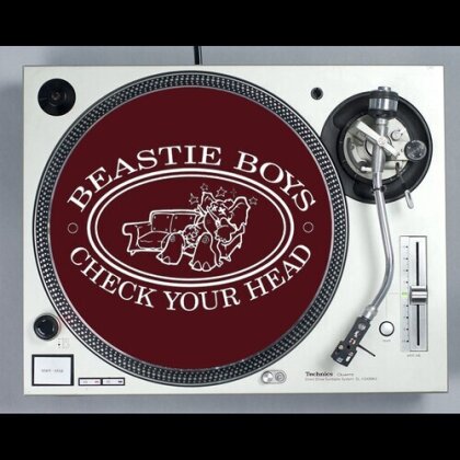 Beastie Boys Check Your Head Maroon Turntable Mat