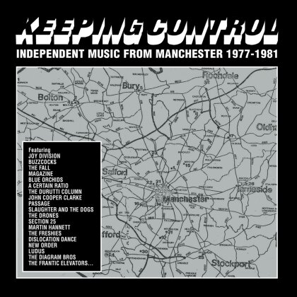 Keeping Control: Independent Music From Manchester (Cherry Red, 3 CD)