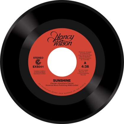 Nancy Wilson - Sunshine/The End Of Our Love (7" Single)