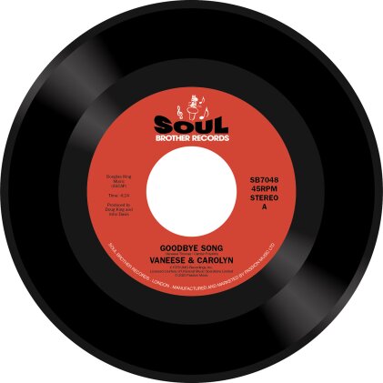 VANEESE & CAROLYN - Goodbye Song/Just A Smile (From You) (7" Single)