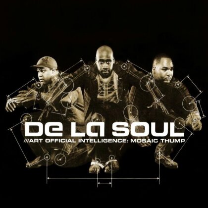 De La Soul - Art Official Intelligence: Mosaic Thump (2023 Reissue, Indies Only, Chrysalis, 4 Panel Slipcase With An 8 Page Folder)