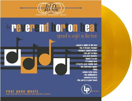 Reverend Horton Heat - Spend A Night In The Box (2023 Reissue, Real Gone Music, Gold Colored Vinyl, LP)