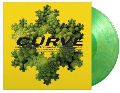 Curve - Fait Accompli (limited to 750 copies, Music On Vinyl, Édition Limitée, Green Yellow & Blue Marbled Vinyl, 12" Maxi)