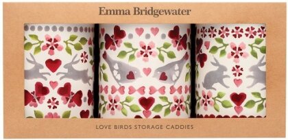 Emma Bridgewater - Love Birds - Blechdosen 3er Set