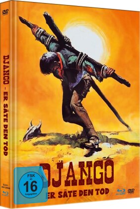 Django - Er säte den Tod (1972) (Édition Limitée, Mediabook, Uncut, Blu-ray + DVD)