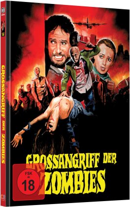 Grossangriff der Zombies (1980) (Cover A, Limited Edition, Mediabook, Blu-ray + DVD)